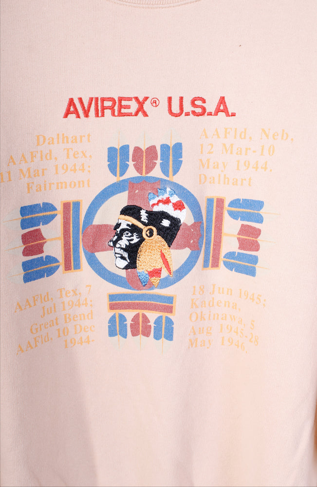 
                
                    Load image into Gallery viewer, Avirex Embroidered Sweatshirt S
                
            