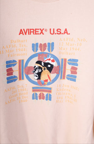 Avirex Embroidered Sweatshirt S