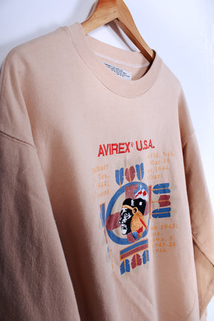 
                
                    Load image into Gallery viewer, Avirex Embroidered Sweatshirt S
                
            