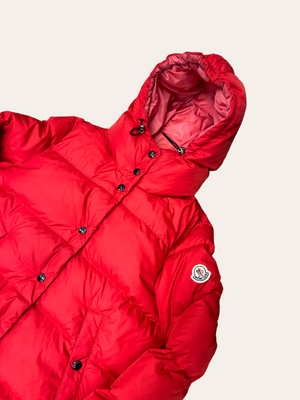 Moncler Red Down Womans Lena Jacket 8-10