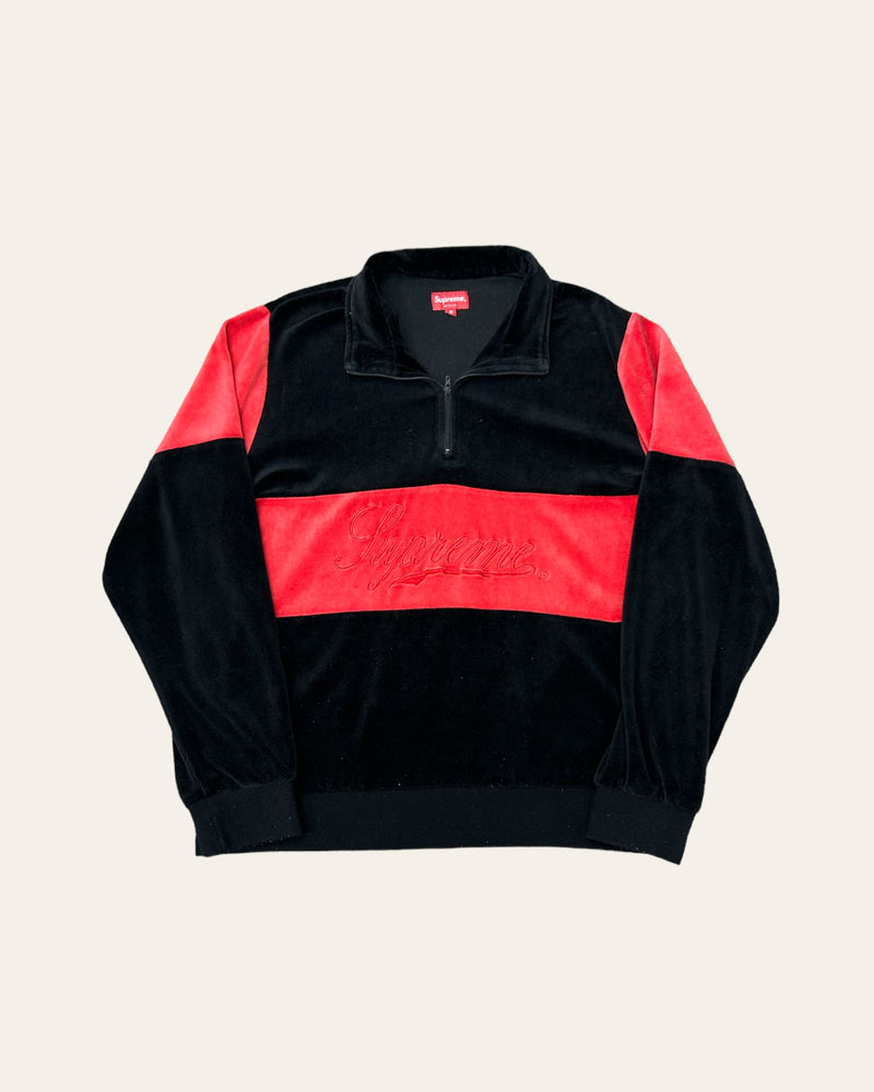 Supreme Velour Half Zip Pullover M – Groovy Garage