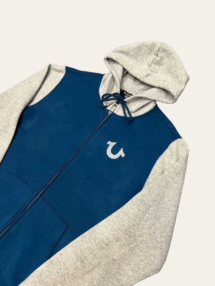 True Religion Zip Up Hoodie L Groovy Garage