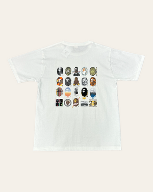 
                
                    Load image into Gallery viewer, Bape 20th Anniversary T-shirt L
                
            