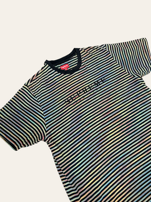 Supreme Static Stripe T Shirt XL